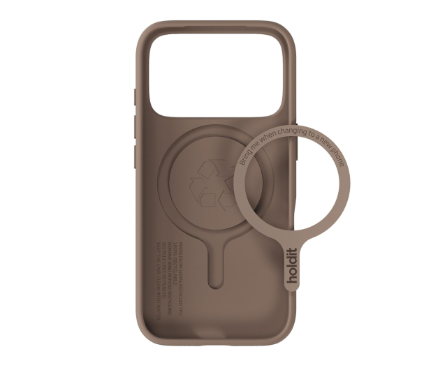 Holdit Soft Magsafe Case iPhone 17 Pro Mocha Brown - 1361752 - zdjęcie 4